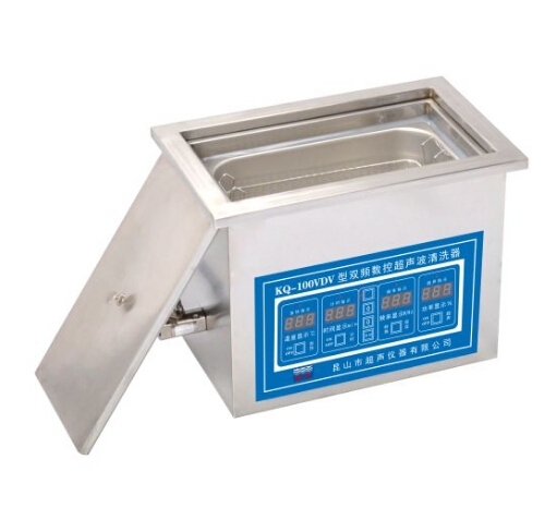昆山舒美KQ-100VDV雙頻數控超聲波清洗器